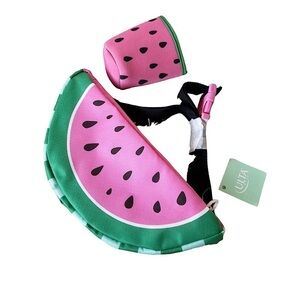 Ulta Tipsy Elves Watermelon 3D Fanny Pack with Drink Holder